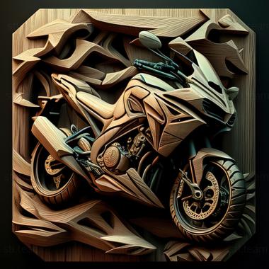 3D model Kawasaki Versys X 300 (STL)